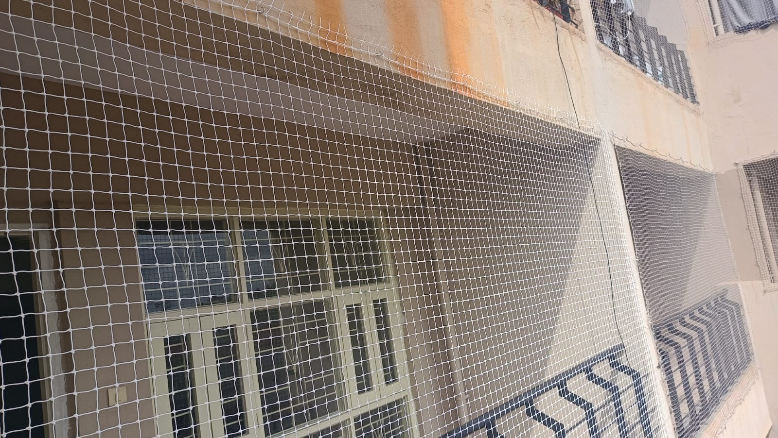 Balcony Safety Nets Installation